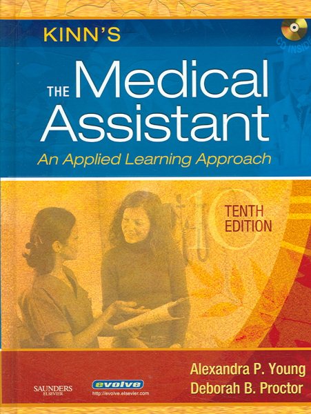 Kinn's The Medical Assistant: An Applied Learning Approach (Medical Assistant (Kinn's)) cover