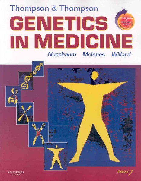 Thompson & Thompson Genetics in Medicine: With STUDENT CONSULT Online Access (Thompson and Thompson Genetics in Medicine) cover