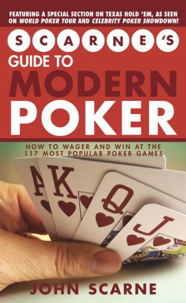 SCARNE'S GUIDE TO MODERN POKE R - Ffeaturing Texas Hold 'Em cover