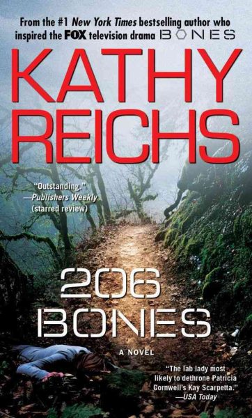 206 Bones: A Novel (12) (A Temperance Brennan Novel) cover