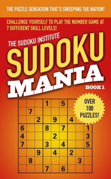 Sudoku Mania #1 cover