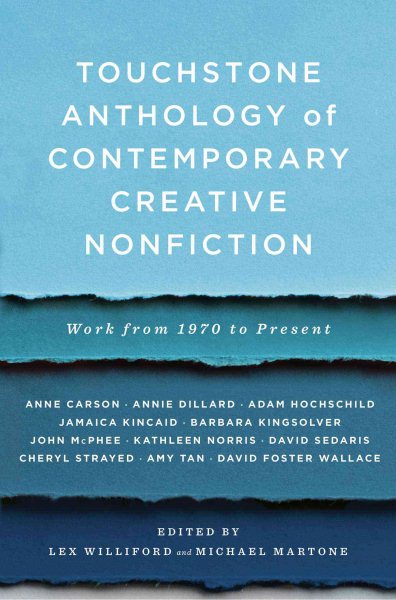 Touchstone Anthology of Contemporary Creative Nonfiction: Work from 1970 to the Present cover