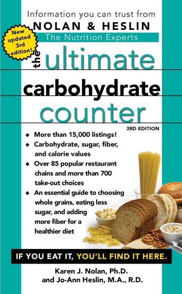 The Ultimate Carbohydrate Counter, Third Edition cover