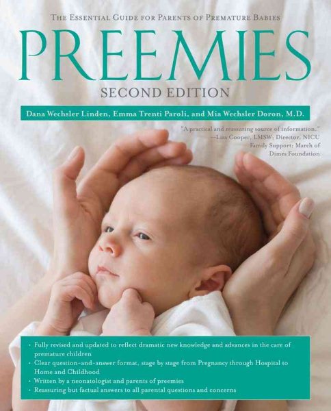 Preemies - Second Edition: The Essential Guide for Parents of Premature Babies cover