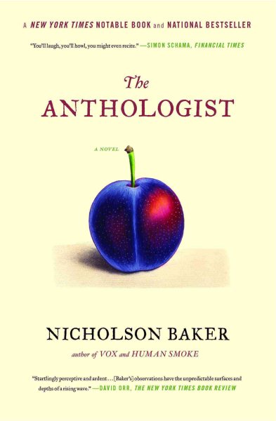 The Anthologist: A Novel cover
