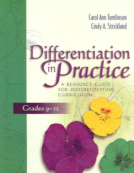 Differentiation in Practice: A Resource Guide for Differentiating Curriculum, Grades 9-12 cover