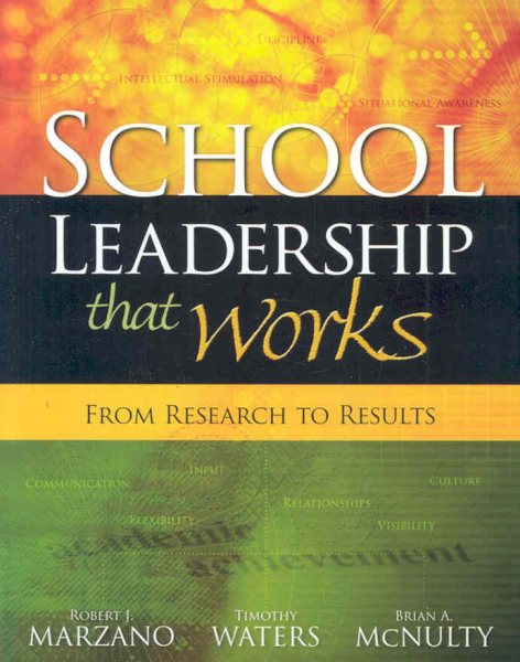 School Leadership That Works: From Research to Results cover