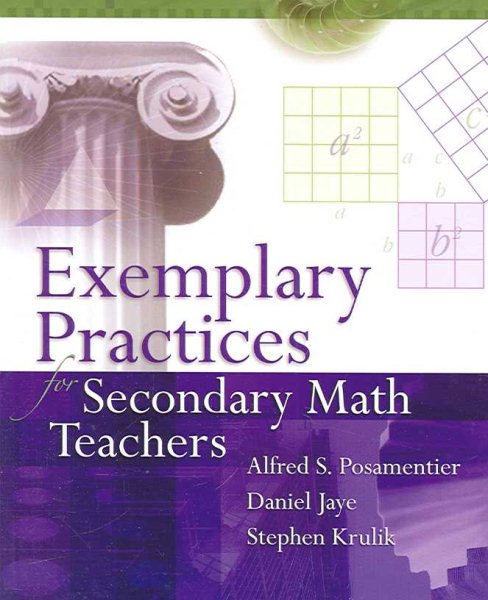 Exemplary Practices for Secondary Math Teachers cover