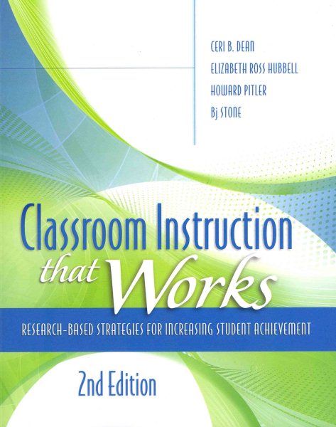 Classroom Instruction That Works: Research-Based Strategies for Increasing Student Achievement cover