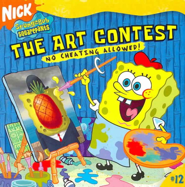 The Art Contest: No Cheating Allowed! (SpongeBob SquarePants) cover