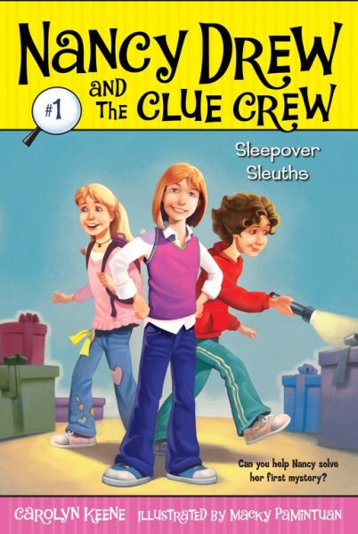 Sleepover Sleuths (Nancy Drew and the Clue Crew #1) cover