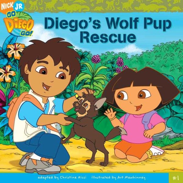 Diego's Wolf Pup Rescue (Go, Diego, Go!) cover