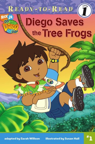 Diego Saves the Tree Frogs (Go, Diego, Go! Ready-to-Read) cover
