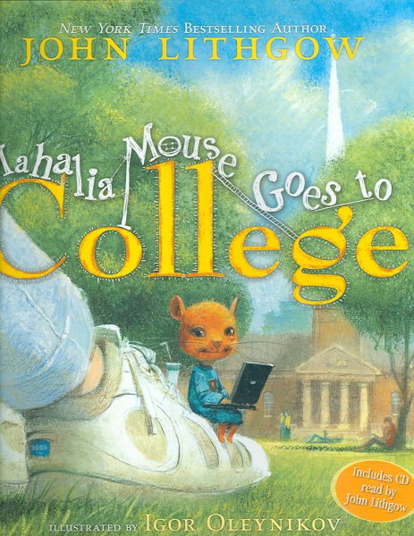 Mahalia Mouse Goes to College: Book and CD cover