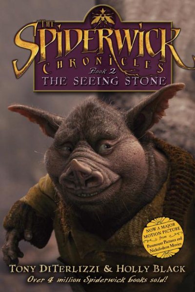 The Seeing Stone: Movie Tie-in Edition (The Spiderwick Chronicles) cover