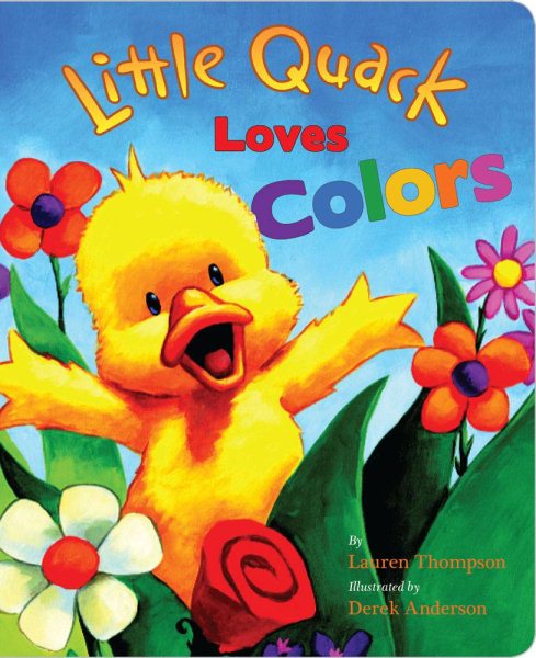 Little Quack Loves Colors cover