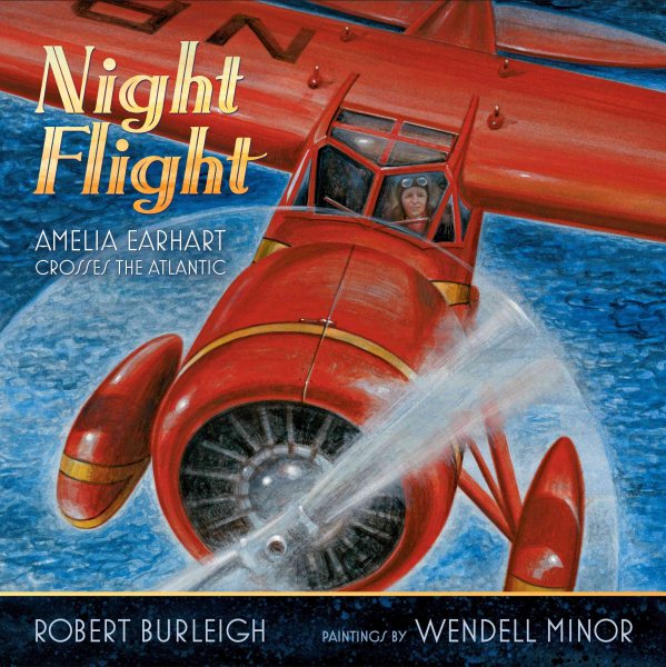 Night Flight: Amelia Earhart Crosses the Atlantic cover