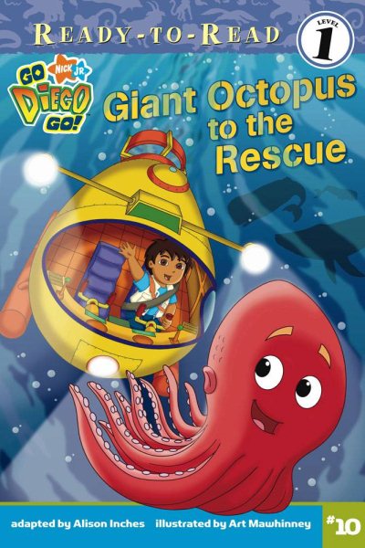 Giant Octopus to the Rescue (10) (Go, Diego, Go!) cover