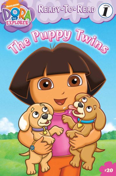 The Puppy Twins (Ready-To-Read Dora the Explorer - Level 1) (Dora the Explorer Ready-to-Read) cover