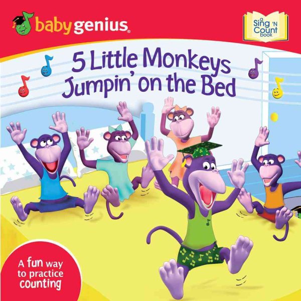 5 Little Monkeys Jumpin' on the Bed: A Sing 'N Count Book cover