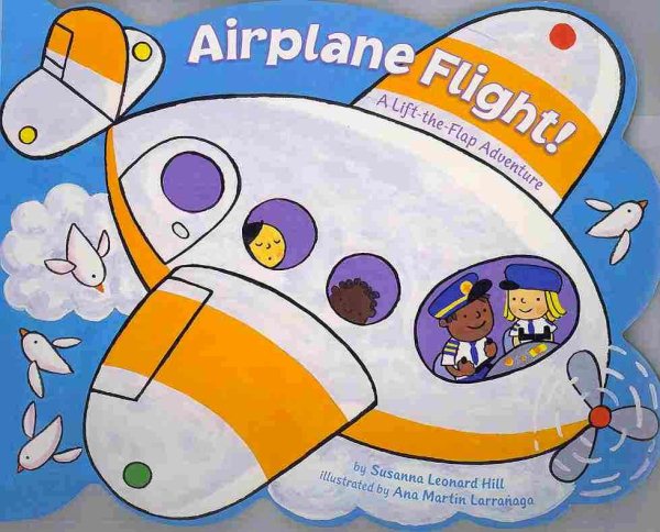 Airplane Flight!: A Lift-the-Flap Adventure cover