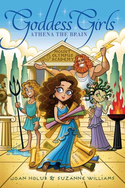 Athena the Brain (1) (Goddess Girls) cover