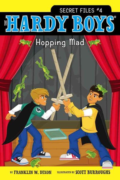 Hopping Mad (4) (Hardy Boys: The Secret Files) cover