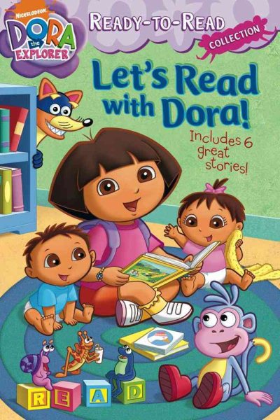 Let's Read with Dora! (Dora the Explorer) (Ready-To-Read: Dora the Explorer) cover