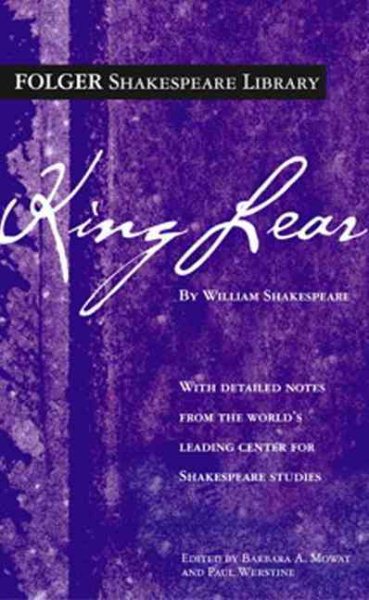 The Tragedy Of King Lear (Turtleback School & Library Binding Edition) (Folger Shakespeare Library) cover