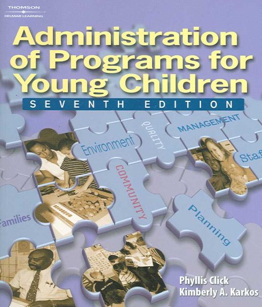 Administration of Programs for Young Children cover