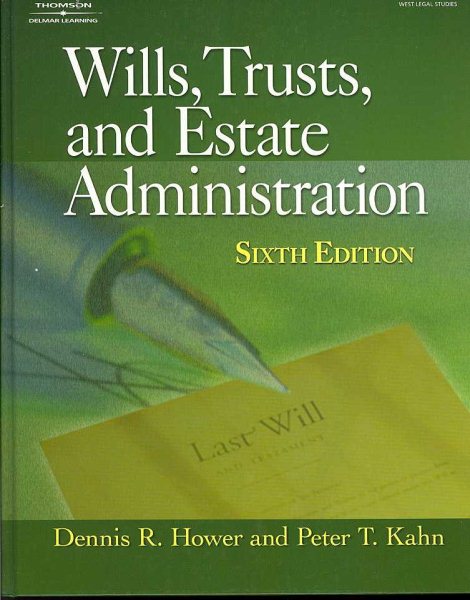 Wills, Trusts and Estate Administration cover