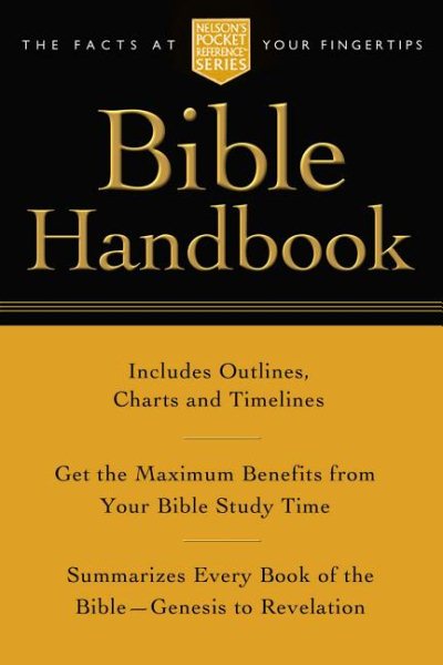 Pocket Bible Handbook: Nelson's Pocket Reference Series cover