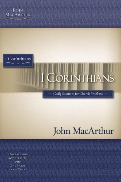 1 CORINTHIANS STG (Macarthur Bible Studies) cover