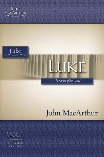Macarthur Study Guide Series: Luke (Macarthur Bible Study) cover