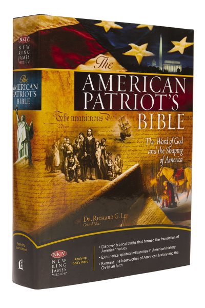 The NKJV, American Patriot's Bible, Hardcover: The Word of God and the Shaping of America cover