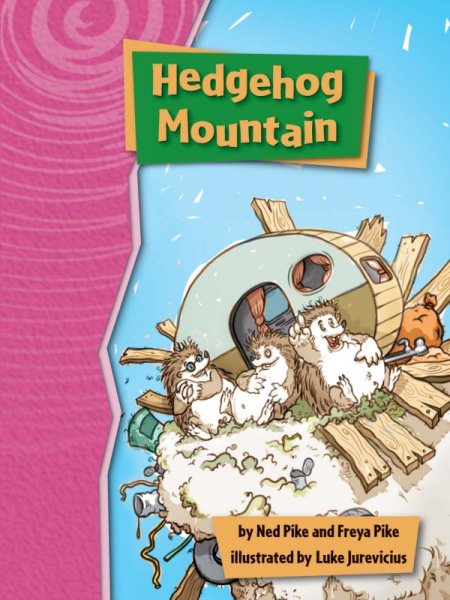 Rigby Gigglers: Student Reader Putrid Pink Hedgehog Mountain cover