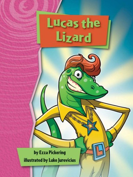 Rigby Gigglers: Student Reader Putrid Pink Lucas The Lizard cover