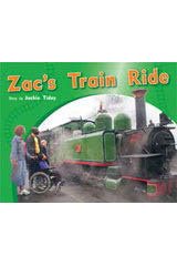 Rigby PM Photo Stories: Individual Student Edition Yellow (Levels 6-8) Zac's Train Ride cover