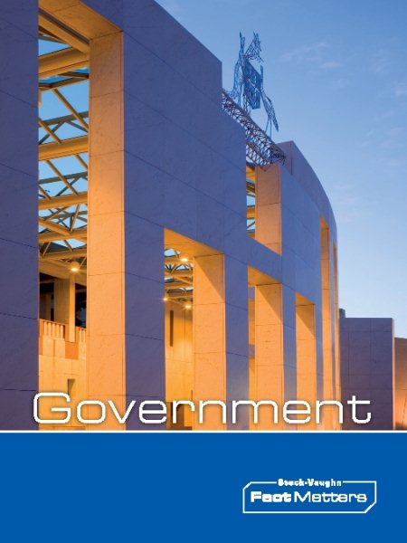 Steck-Vaughn OnRamp Approach Fact Matters: Student Edition Grades 4 - 6 Government cover
