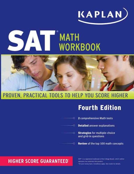 Kaplan SAT Math Workbook cover