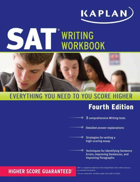 Kaplan SAT Writing Workbook cover