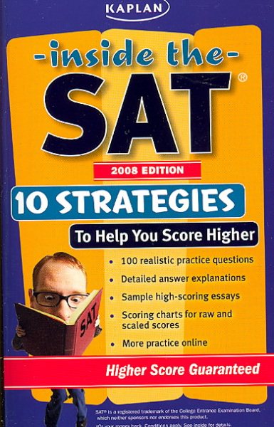 Inside the SAT 2008 (Kaplan Inside the Sat) cover