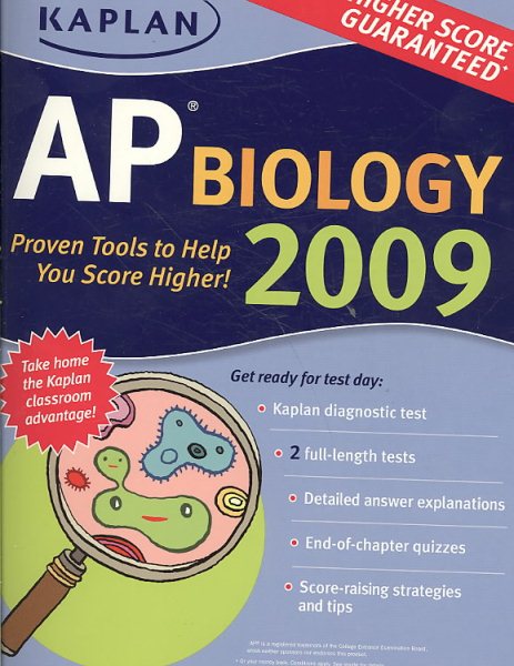 Kaplan AP Biology 2009 cover