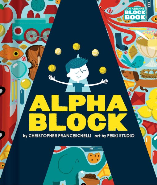 Alphablock (An Abrams Block Book) cover