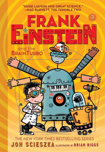 Frank Einstein and the BrainTurbo (Frank Einstein series #3): Book Three cover