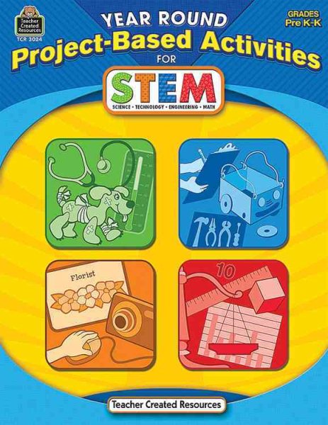 Teacher Created Resources PreK Project-based STEM Book Printed Book cover