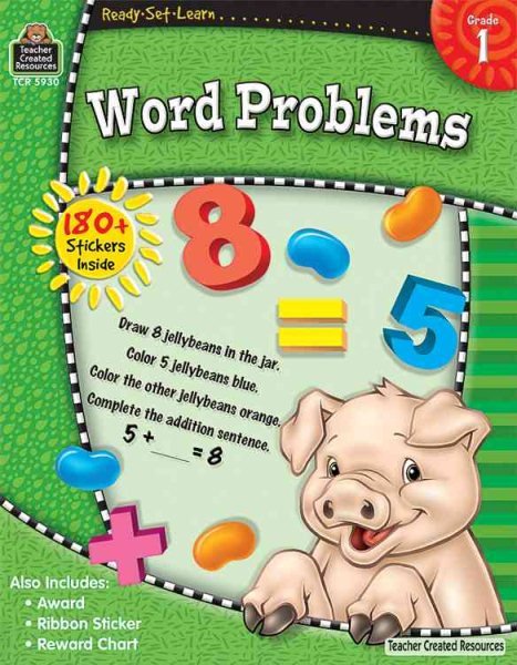 Ready-Set-Learn: Word Problems Grd 1 cover