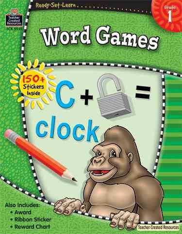Ready-Set-Learn: Word Games Grd 1 cover