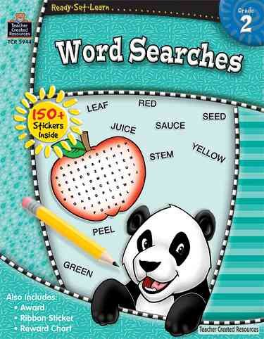 Ready-Set-Learn: Word Searches Grd 2 cover