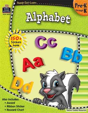 Ready-Set-Learn: Alphabet PreK-K cover
